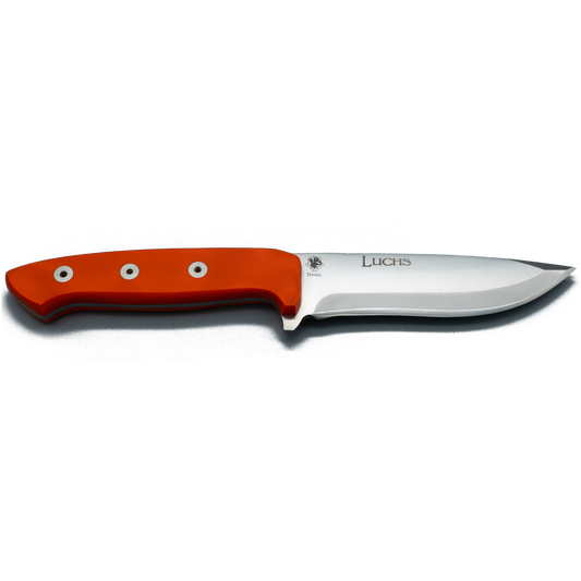 Teckel Luchs - Outdoormesser mit Teckel Logo und ergonomischem G10-Griff aus Solingen